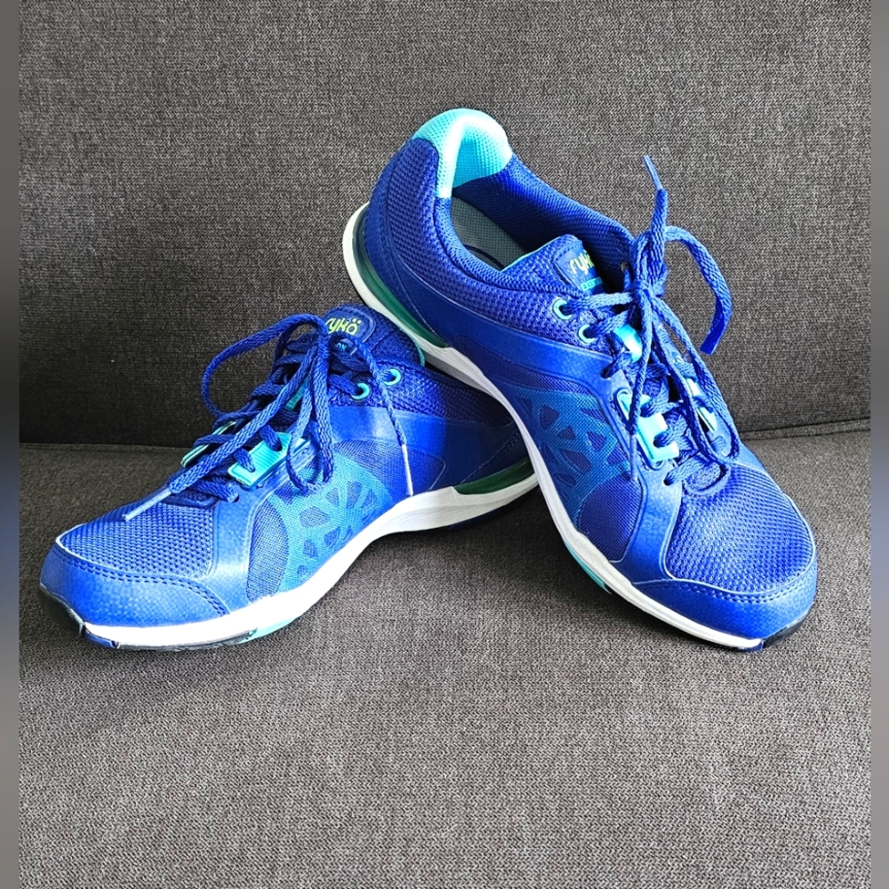 Ryka Exertion Blue Training Sneakers